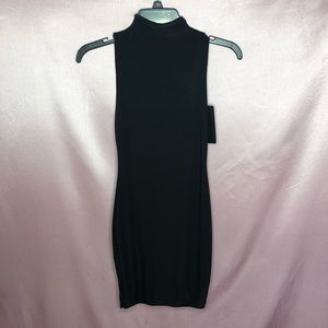 🐧 BLACK HIGH NECK DRESS 🐧